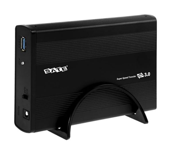 Case/Gaveta para HD SATA 3.5" Satellite AX-332 USB 3.0 - Preta