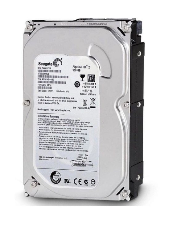 HD Interno Seagate 500GB 3.5" Pipeline ST3500312CS RB 5900 rpm