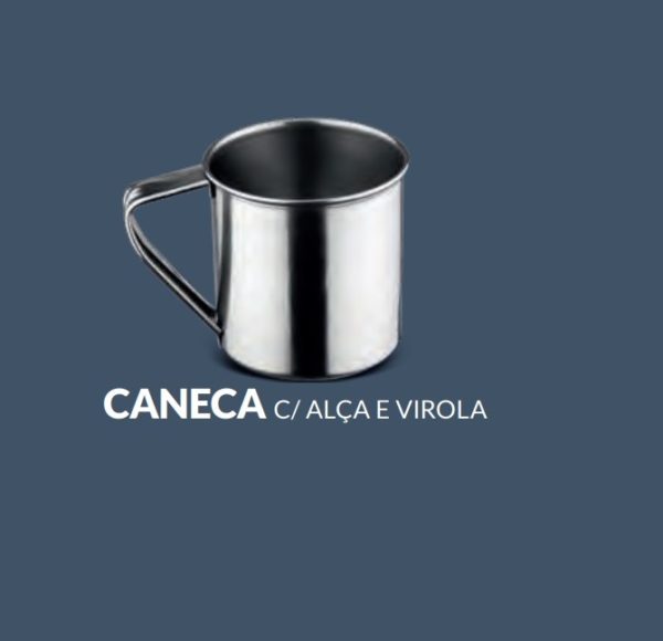 Caneca em Aço Inox