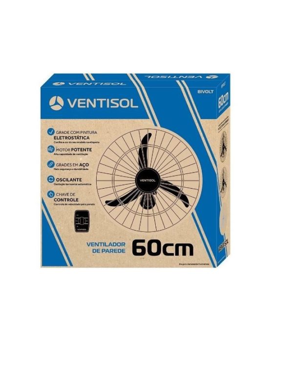 Ventilador de Parede VOP 60cm Bivolt Ventisol - Image 4