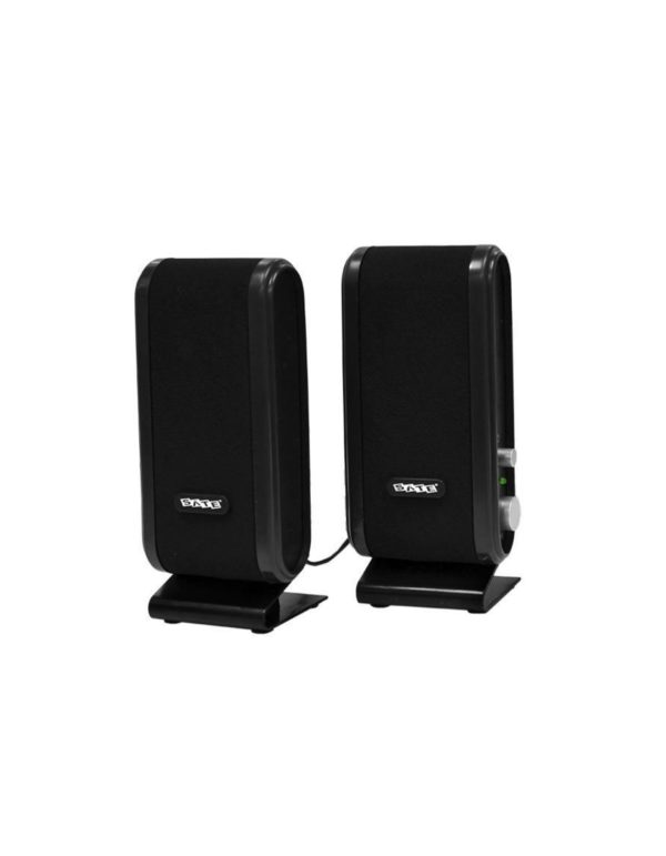 Caixa Som PC Satélite S-001 com 2 watts RMS USB e Mini Jack 3,5 mm - Preto - Image 2