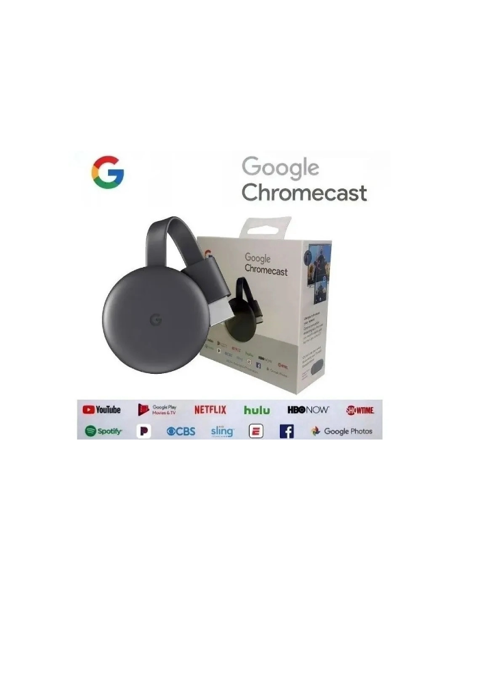 Chromecast 3 Google Full Hd