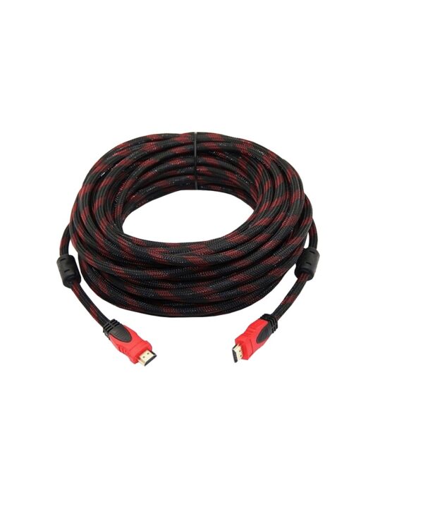 Cabo HDMI HDTV 4K (10 Metros) - Preto/Vermelho